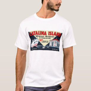 Steamship för vintageCatalina ö och Tee
