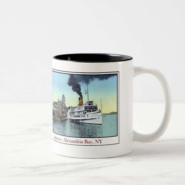 Steamship Kingston Två-Tonad Mugg (Höger)