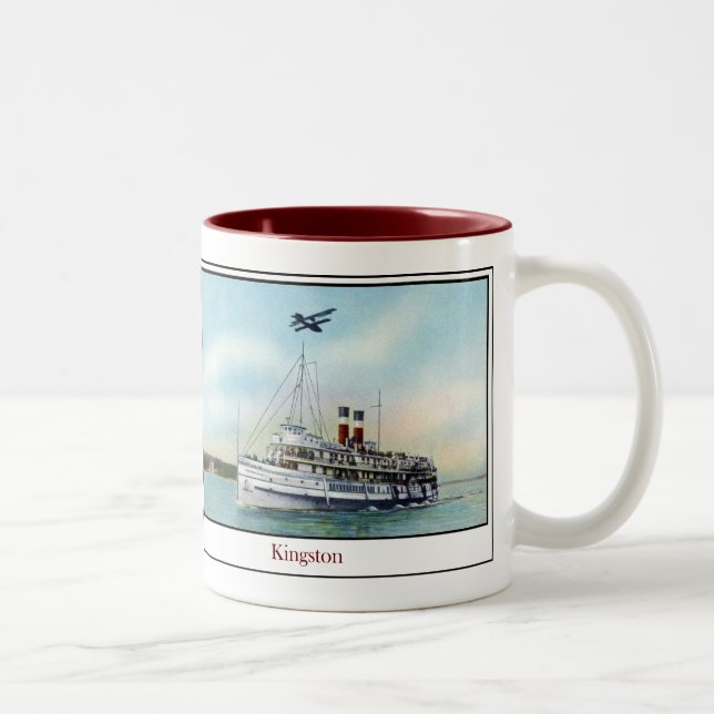 Steamship Kingston Två-Tonad Mugg (Höger)