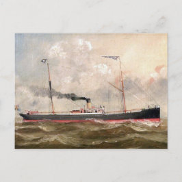 Steamship Louise 1800-talet Vykort