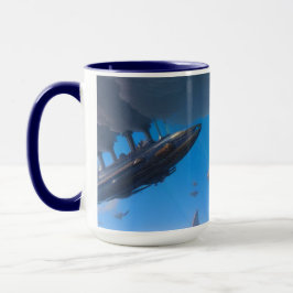 Steamship Steampunk Mug Mugg