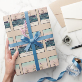 Steamship Victoria of the Anchor Line, 1876 Presentpapper