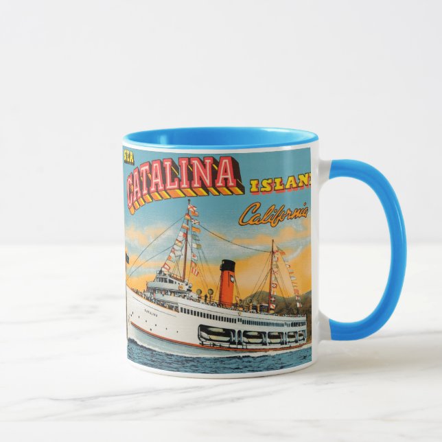 SteamshipCatalina mugg (Höger)
