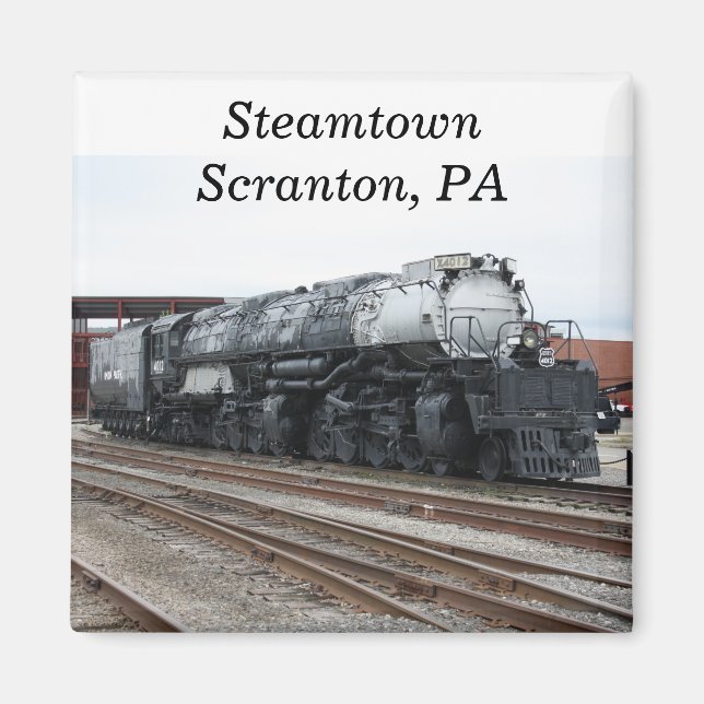 Steamtown Big Boy Magnet (Framsidan)