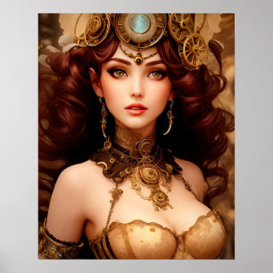 STEAMY STEAMPUNK DAM POSTER