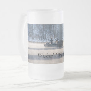 Steamy Winter Fishing Sjö Tanycomo Frosted Mugg