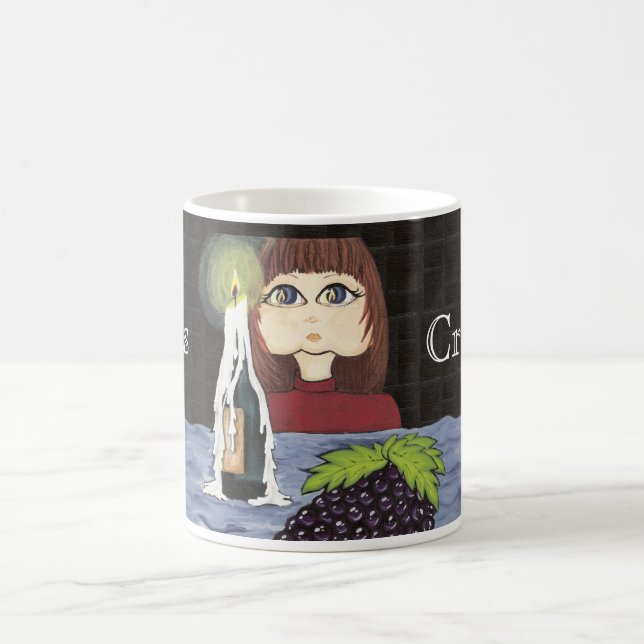 Stearinljusarbete Quantum Cutie fokuserar skapar Kaffemugg (Center)