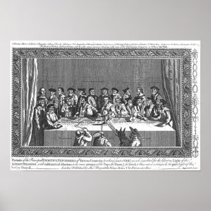 Stearinljuset av reformationen är Lighted Poster