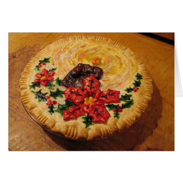 Stearinljuspaj Hälsningskort (Framsidan Horizontal)