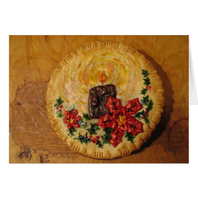 Stearinljuspaj Hälsningskort (Framsidan Horizontal)