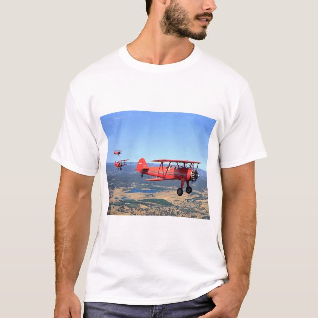Stearman PT-17, flyg 1943_Classic Tee (Framsida)