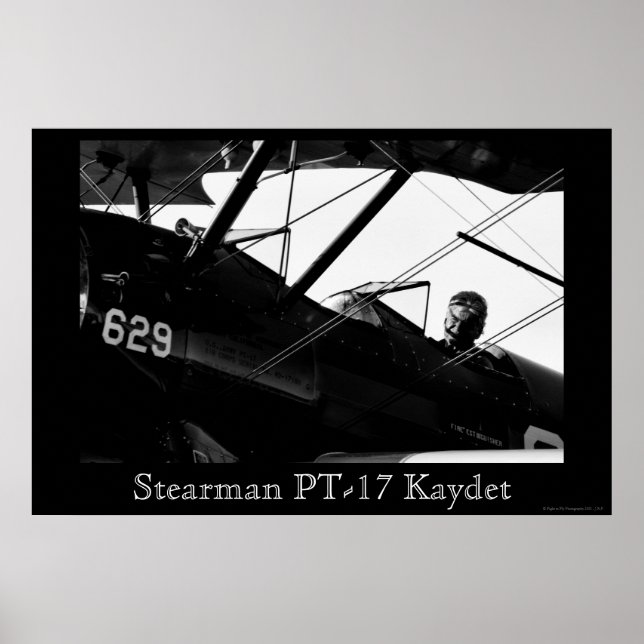 Stearman PT-17 Kaydet Poster (Framsidan)