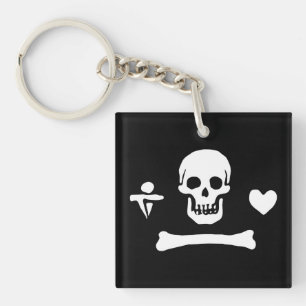 Stede Bonnet Pirat Flagga Jolly Roger