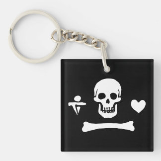 Stede Bonnet Pirat Flagga Jolly Roger