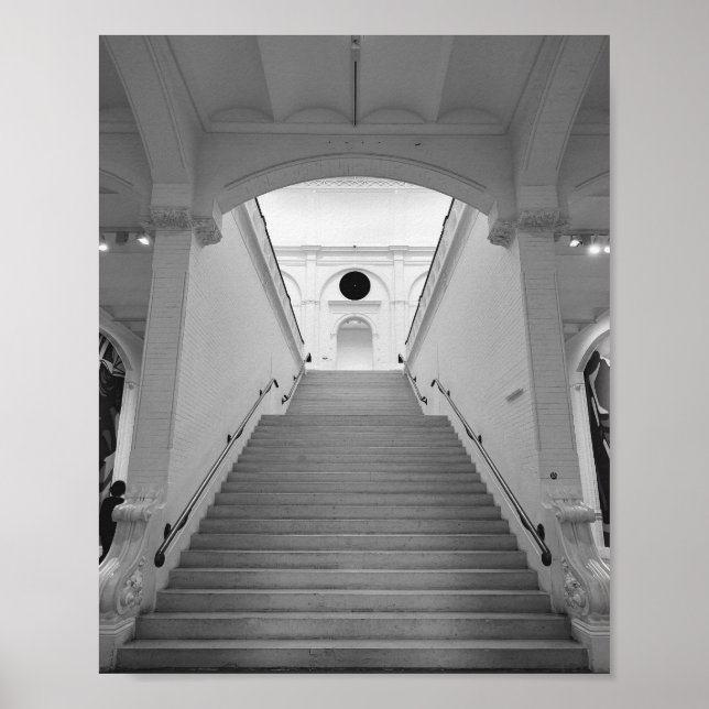 Stedelijk Museum Trappa Amsterdam Poster (Framsidan)