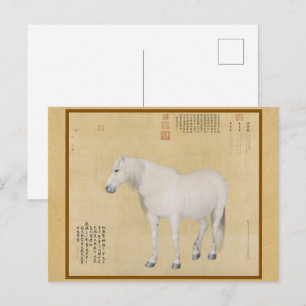 Steed - A Horse Benxiaocong China Fine Art Vykort