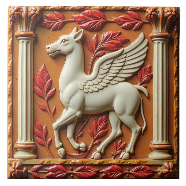 Steed of the Aether Realms Kakelplatta (Framsidan)