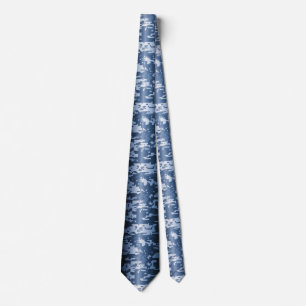 Steel Blue Digital Camo Tie Slips