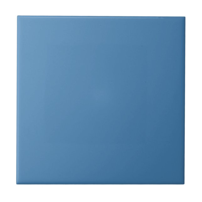 Steel Blue Solid Färg Tile Kakelplatta (Framsidan)