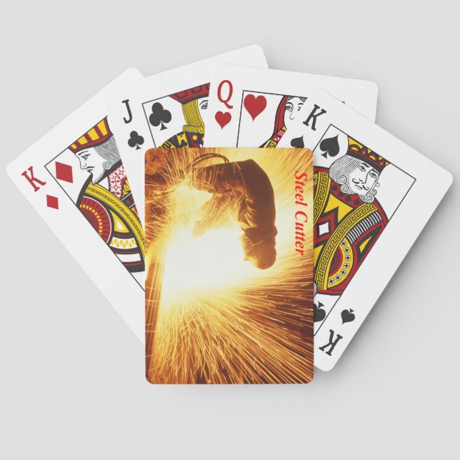 Steel Cutter Spelkort (Baksidan)