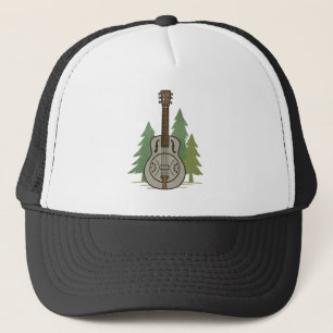 Steel Dobro Skog-Rustic Musikälskare trucker mössa Keps