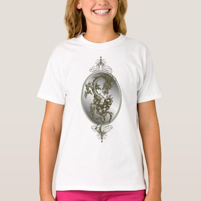 Steel Dragon Shirt Tee (Framsida)