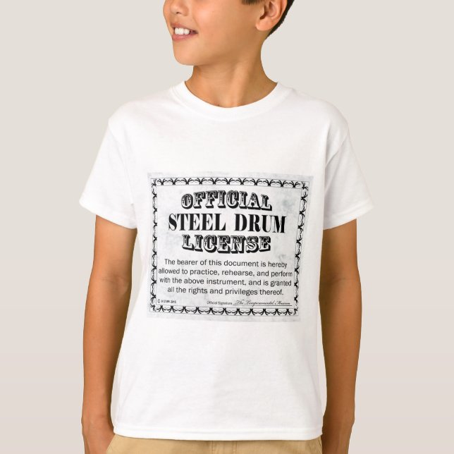 Steel Drum Licence Tee (Framsida)