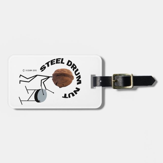 Steel Drum Nöt Bagagebricka (Horisontell Framsida)