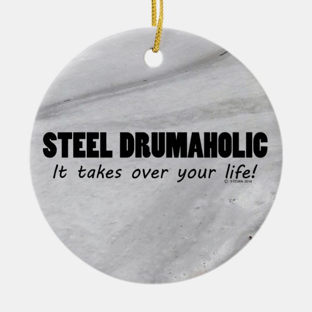 Steel DrumaholLife Julgransprydnad Keramik (Framsidan)