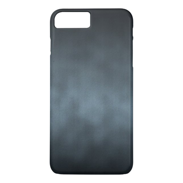 Steel Grått Gothic Ombre Background Art Case-Mate iPhone Skal (Baksida)