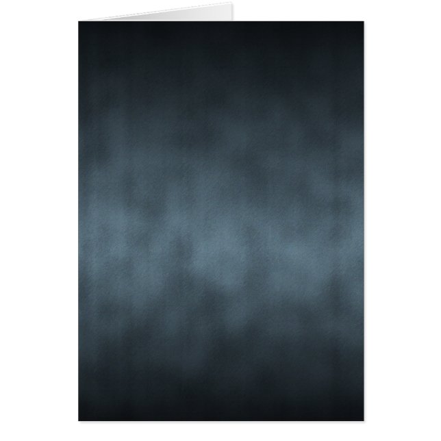 Steel Grått Gothic Ombre Background Art Hälsningskort (Framsidan)