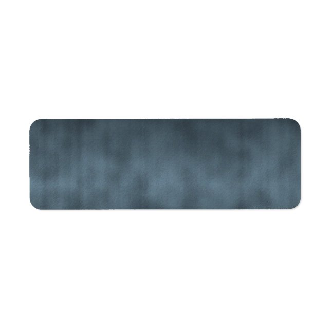 Steel Grått Gothic Ombre Background Art Returadress Etikett (Framsidan)