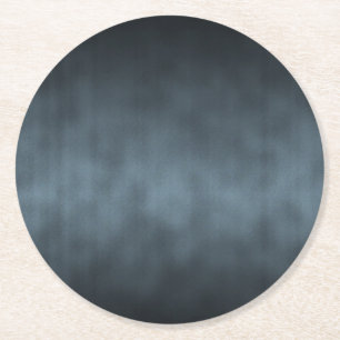 Steel Grått Gothic Ombre Background Art Underlägg Papper Rund