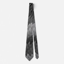 Steel Grått Pewter Tartan Feather Mönster Tie
