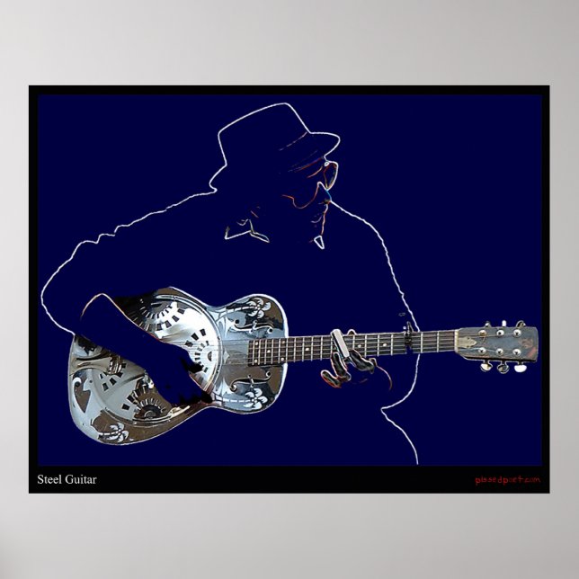 Steel Guitar Poster (Framsidan)