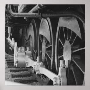 STEEL HJUL nr 6 Poster