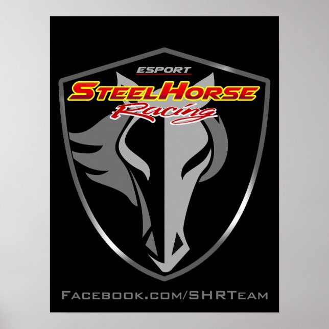 Steel Horse Tävla Team Poster (Framsidan)