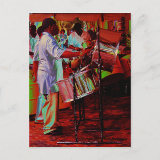 Steel Pan Drummer SD0104 Vykort