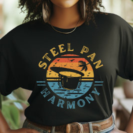 Steel Pan Harmony, Trini Carnival T Shirt