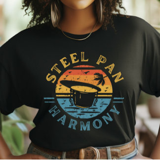 Steel Pan Harmony, Trini Carnival T Shirt