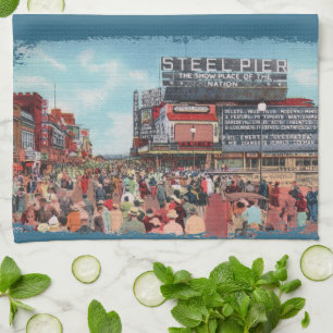 Steel Pier - Atlantic City Kökshandduk