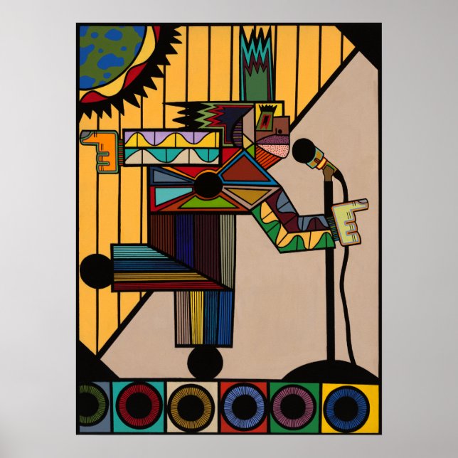 "Steel Pulse" av Ruchell Alexander Poster (Framsidan)