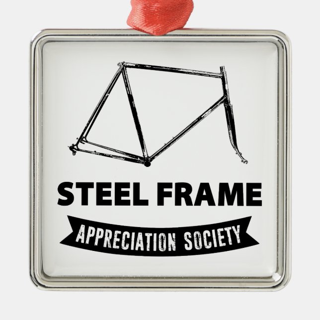 Steel Ram Bike Apprecition Society Julgransprydnad Metall (Framsidan)