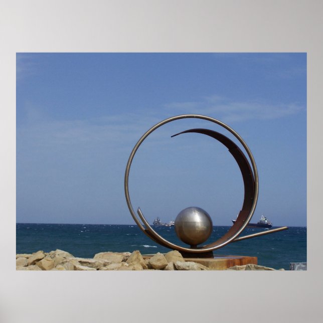 STEEL SCULPTURE POSTER (Framsidan)