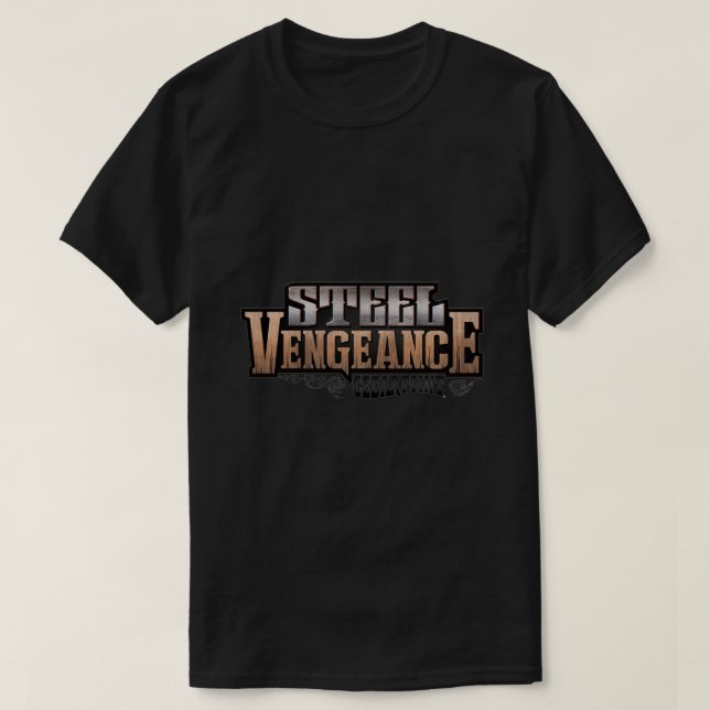 Steel Vengeance Logo Essential T-Shirt (Design framsida)