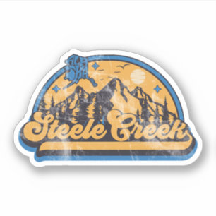 Steele Creek Alaska Klistermärken