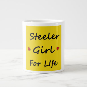 Steeler Girl for Life Mugg Jumbo Mugg