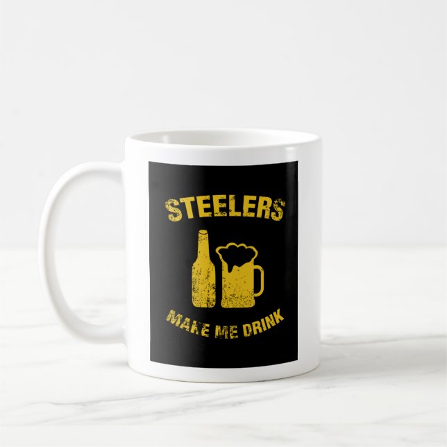 Steelers gör att jag dricker kaffemugg (Vänster)