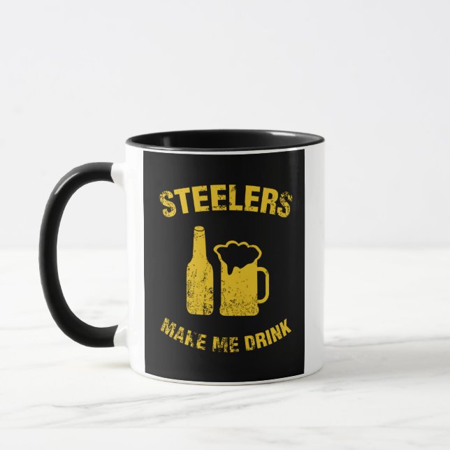 Steelers gör att jag dricker mugg (Vänster)