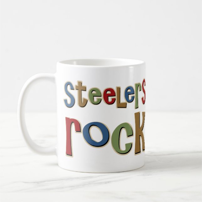 Steelers sten kaffemugg (Vänster)